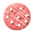 Pink velvet cookies